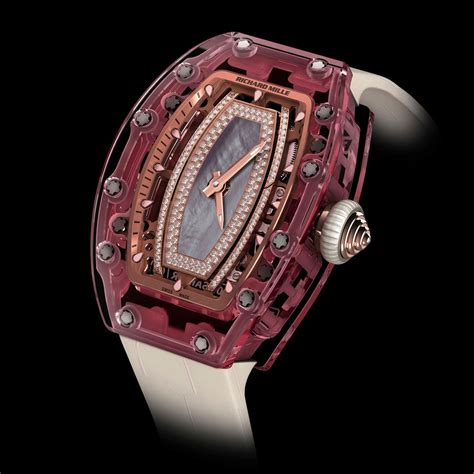 women's richard mille watches|richard mille pink watch price.